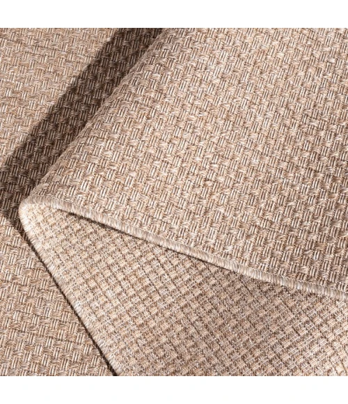 Safavieh Sisal All-Weather Taupe SAW640 6 ft. 7 in. X 6 ft. 7 in. Square Rug