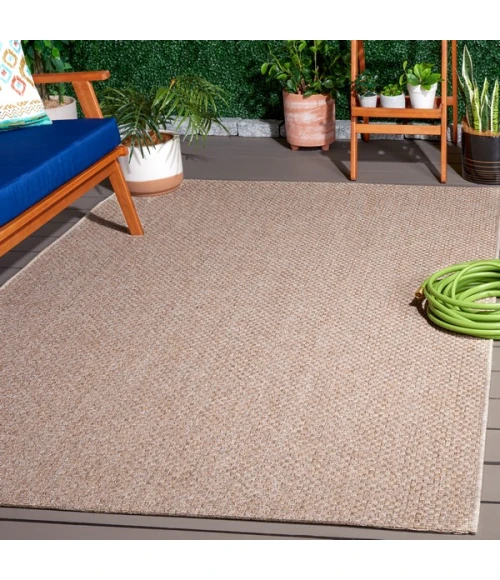 Safavieh Sisal All-Weather Taupe SAW640 6 ft. 7 in. X 6 ft. 7 in. Square Rug