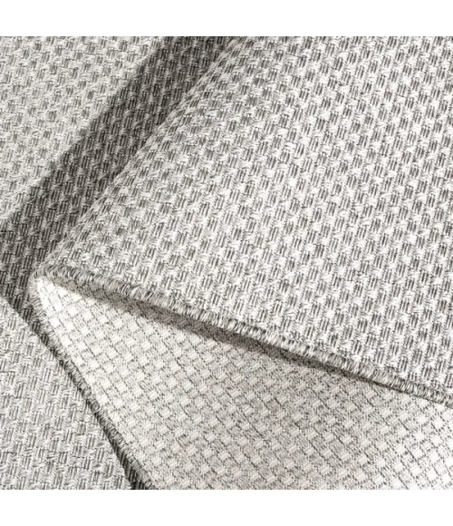 Safavieh Sisal All-Weather Light Grey SAW640 6 ft. 7 in. X 6 ft. 7 in. Square Rug