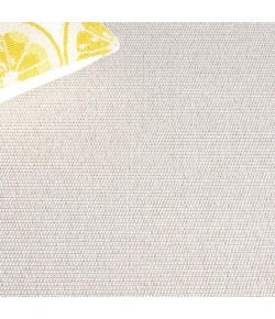 Safavieh Sisal All-Weather Ivory / Beige SAW642 6 ft. 7 in. X 6 ft. 7 in. Round Rug