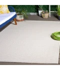 Safavieh Sisal All-Weather Ivory / Beige SAW642 6 ft. 7 in. X 6 ft. 7 in. Square Rug