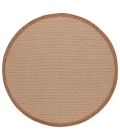 Safavieh Sisal All-Weather Natural / Brown SAW644 8 ft. X 10 ft. Rectangle Rug