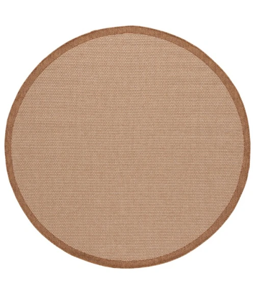 Safavieh Sisal All-Weather Natural / Brown SAW644 8 ft. X 10 ft. Rectangle Rug