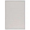 Safavieh Sisal All-Weather Ivory / Grey SAW644 8 ft. X 10 ft. Rectangle Rug