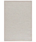 Safavieh Sisal All-Weather Ivory / Aqua Orange SAW644 5 ft. 3 in. X 7 ft. 6 in. Rectangle Rug
