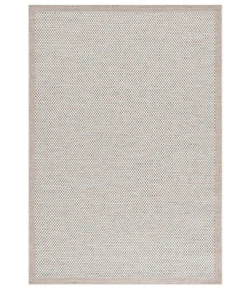 Safavieh Sisal All-Weather Ivory / Aqua Orange SAW644 5 ft. 3 in. X 7 ft. 6 in. Rectangle Rug