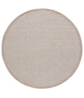 Safavieh Sisal All-Weather Ivory / Aqua Orange SAW644 5 ft. 3 in. X 7 ft. 6 in. Rectangle Rug