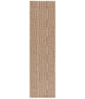 Safavieh Sisal All-Weather Natural / Grey SAW648 6 ft. 7 in. X 6 ft. 7 in. Square Rug