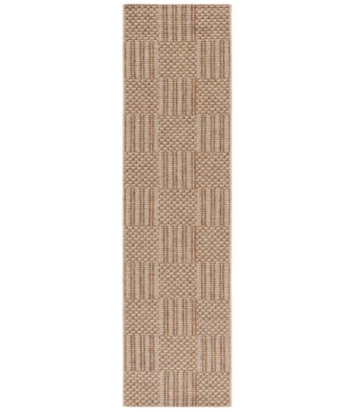 Safavieh Sisal All-Weather Natural / Grey SAW648 6 ft. 7 in. X 6 ft. 7 in. Square Rug
