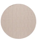 Safavieh Sisal All-Weather Taupe / Beige SAW648 6 ft. 7 in. X 6 ft. 7 in. Square Rug