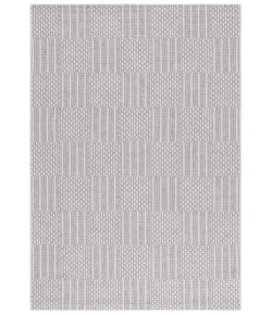 Safavieh Sisal All-Weather Grey / Ivory SAW648 6 ft. 7 in. X 6 ft. 7 in. Square Rug