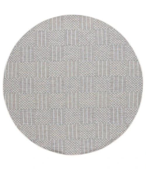 Safavieh Sisal All-Weather Aqua / Beige Ivory SAW648 2 ft. 2 in. X 8 ft. Runner Rug