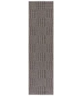 Safavieh Sisal All-Weather Black / Grey SAW648 6 ft. 7 in. X 6 ft. 7 in. Square Rug