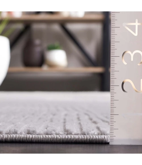 Safavieh Saylor Grey SAY100 5 ft. 5 in. X 7 ft. 7 in. Rectangle Rug