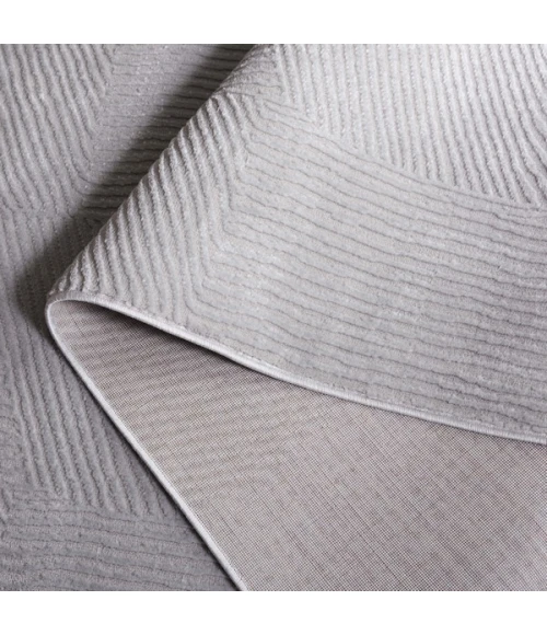 Safavieh Saylor Grey SAY100 5 ft. 5 in. X 7 ft. 7 in. Rectangle Rug