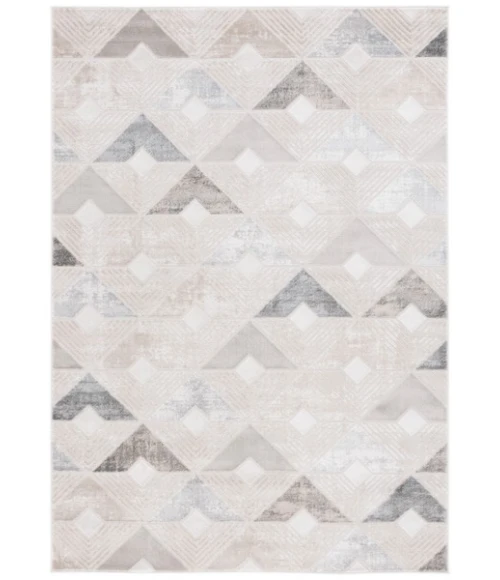 Safavieh Saylor Grey / Dark Grey SAY101 5 ft. 5 in. X 7 ft. 7 in. Rectangle Rug