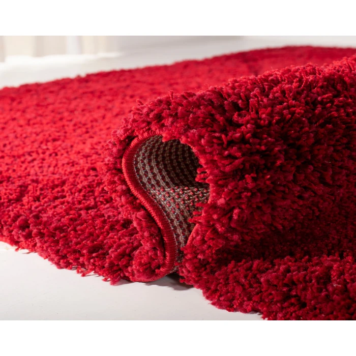 Safavieh California Shag Red SG151 2 ft. 3 in. X 15 ft. Runner Rug