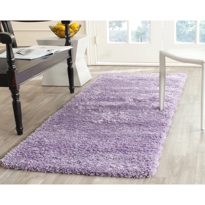 Safavieh California Shag Lilac SG151 2 ft. 3 in. X 13 ft. 0 in.  Rug