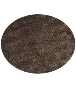 Safavieh California Shag Mushroom SG151 5 ft. 3 in. X 5 ft. 3 in. Round Rug
