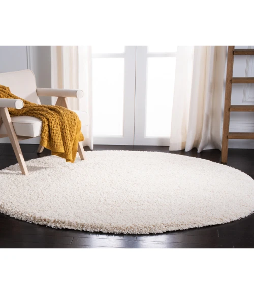 Safavieh Milan Shag Ivory SG180 9 ft. X 9 ft. Square Rug