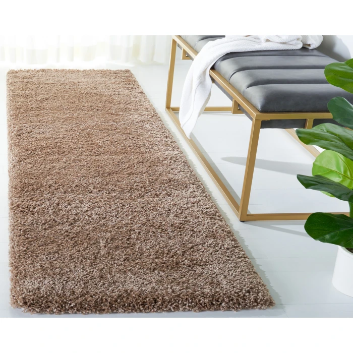 Safavieh Milan Shag Dark Beig SG180 2 ft. X 4 ft. Accent Rug