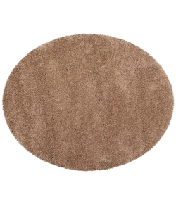 Safavieh Milan Shag Dark Beig SG180 3 ft. X 3 ft. Round Rug