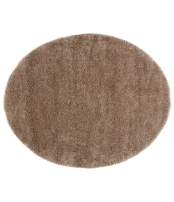 Safavieh Milan Shag Dark Beig SG180 7 ft. X 7 ft. Round Rug
