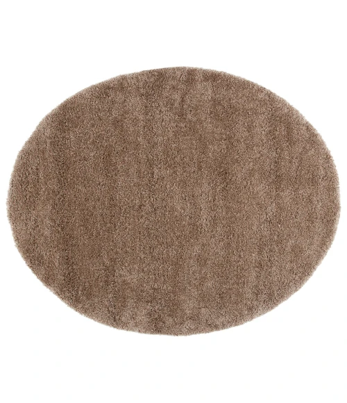 Safavieh Milan Shag Dark Beig SG180 7 ft. X 7 ft. Round Rug
