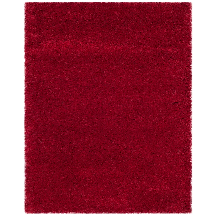 Safavieh Milan Shag Red SG180 2 ft. X 4 ft. Accent Rug