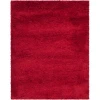 Safavieh Milan Shag Red SG180 3 ft. X 5 ft. Rectangle Rug