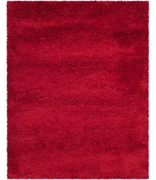 Safavieh Milan Shag Red SG180 3 ft. X 5 ft. Rectangle Rug