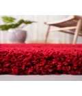 Safavieh Milan Shag Red SG180 9 ft. X 9 ft. Square Rug