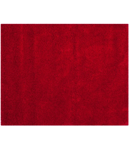 Safavieh Milan Shag Red SG180 9 ft. X 9 ft. Square Rug