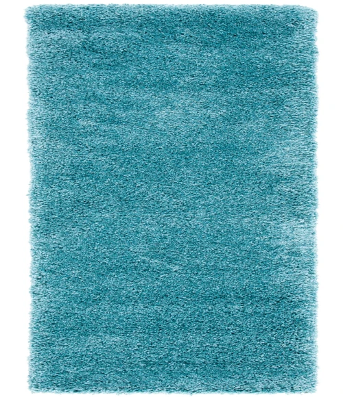 Safavieh Milan Shag Aqua Blue SG180 2 ft. X 20 ft. Runner Rug