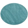 Safavieh Milan Shag Aqua Blue SG180 3 ft. X 3 ft. Round Rug