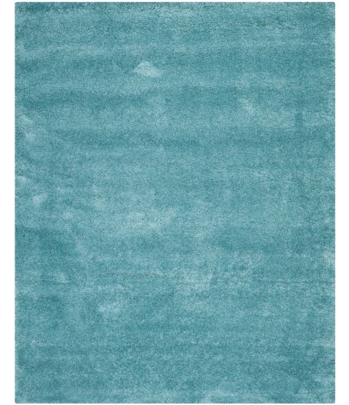 Safavieh Milan Shag Aqua Blue SG180 6 ft. X 9 ft. Rectangle Rug