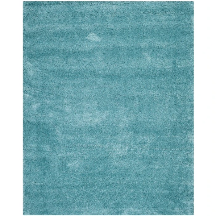 Safavieh Milan Shag Aqua Blue SG180 8 ft. X 10 ft. Rectangle Rug