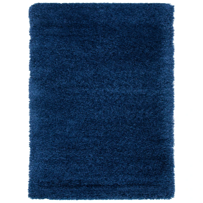 Safavieh Milan Shag Navy SG180 2 ft. X 18 ft. Runner Rug