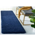 Safavieh Milan Shag Navy SG180 2 ft. X 20 ft. Runner Rug