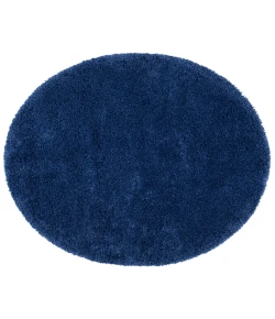 Safavieh Milan Shag Navy SG180 10 ft. X 10 ft. Round Rug