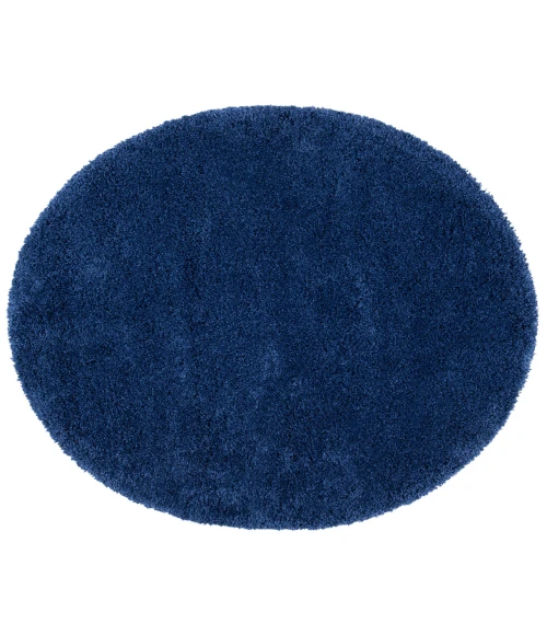 Safavieh Milan Shag Navy SG180 10 ft. X 10 ft. Round Rug