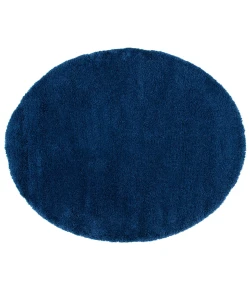 Safavieh Milan Shag Navy SG180 8 ft. X 8 ft. Round Rug