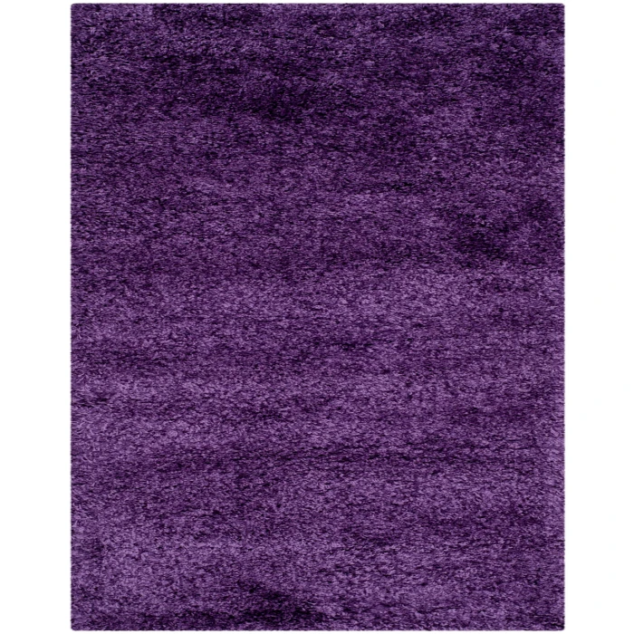 Safavieh Milan Shag Purple SG180 2 ft. X 18 ft. Runner Rug