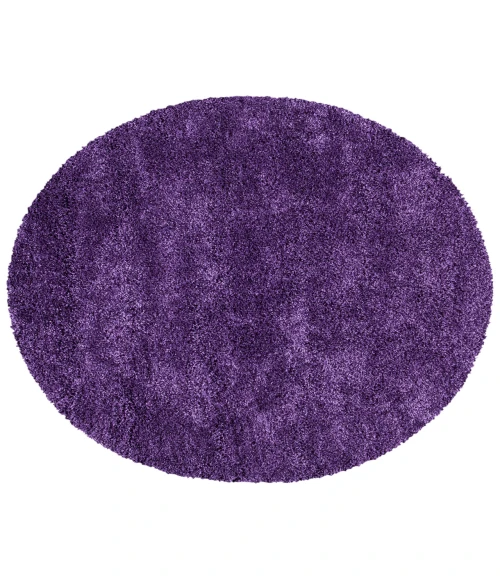 Safavieh Milan Shag Purple SG180 9 ft. X 9 ft. Round Rug