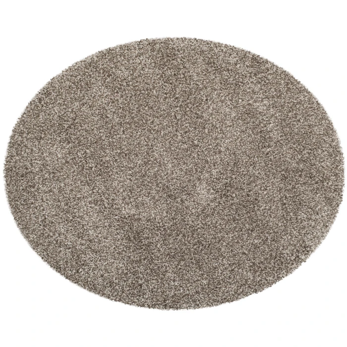 Safavieh Milan Shag Grey SG180 9 ft. X 9 ft. Round Rug