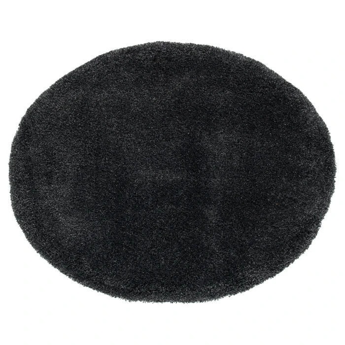 Safavieh Milan Shag Dark Grey SG180 9 ft. X 9 ft. Round Rug