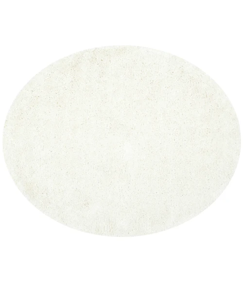 Safavieh Shag Ivory SG267 6 ft. X 6 ft. Round Rug