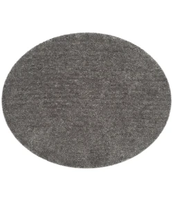 Safavieh Shag Silver SG267 6 ft. X 6 ft. Round Rug