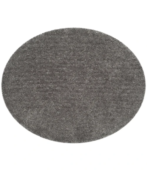 Safavieh Shag Silver SG267 6 ft. X 6 ft. Round Rug