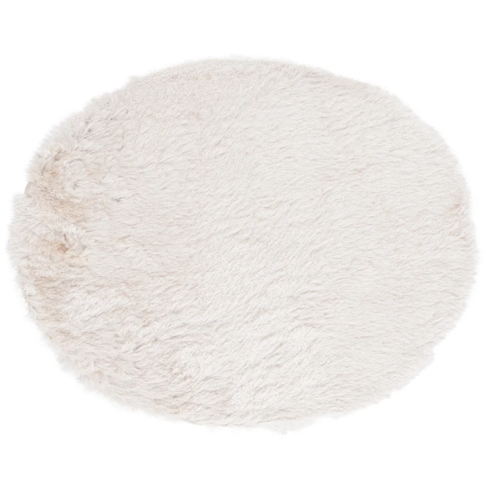 Safavieh Shag Ivory SG511 5 ft. X 5 ft. Round Rug